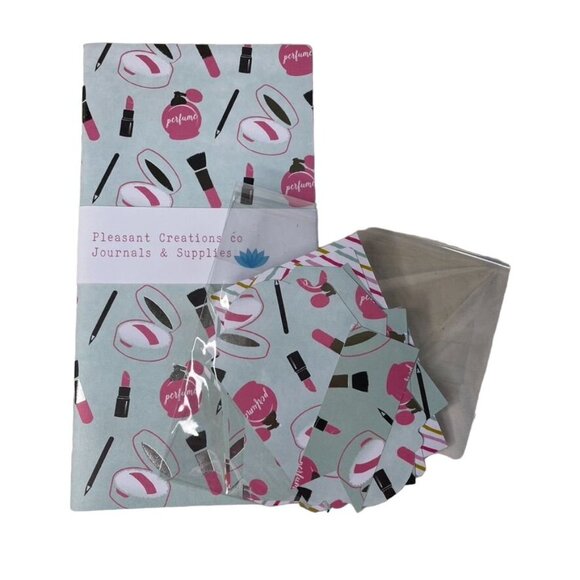 Set 4 Travelers Notebook Inserts Decorative Refills Junk Journal Book Ephemera u - Picture 8 of 10